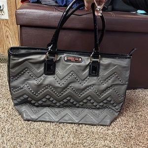 Original Nicole lee grey tote bag